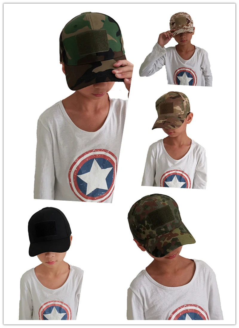 Travel Accessories With Kids - Детская кепка с камуфляжным рисунком, размер