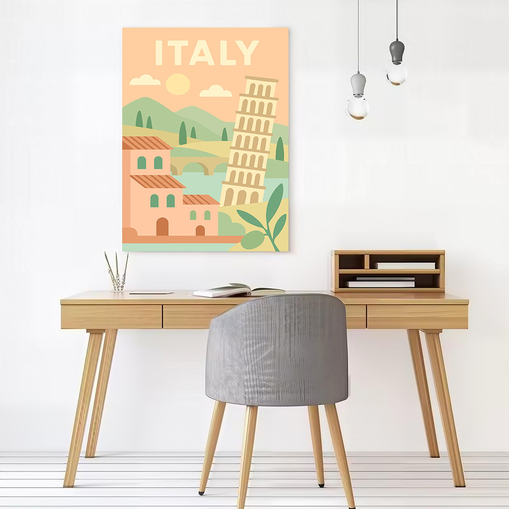 Постеры на холсте с видами Ита – обзор и цена Travel Accessories Italy