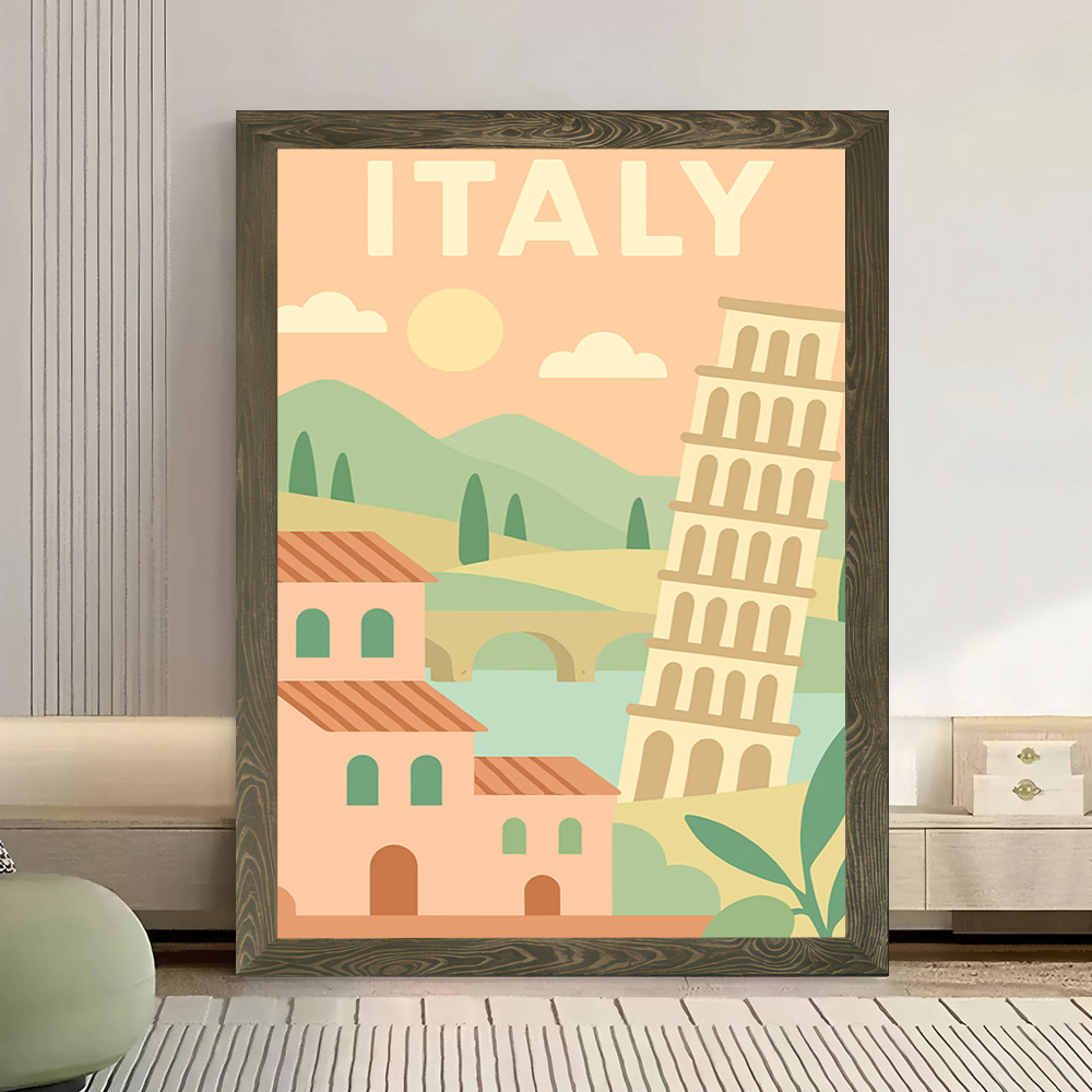 Постеры на холсте с видами Ита – обзор и цена Travel Accessories Italy