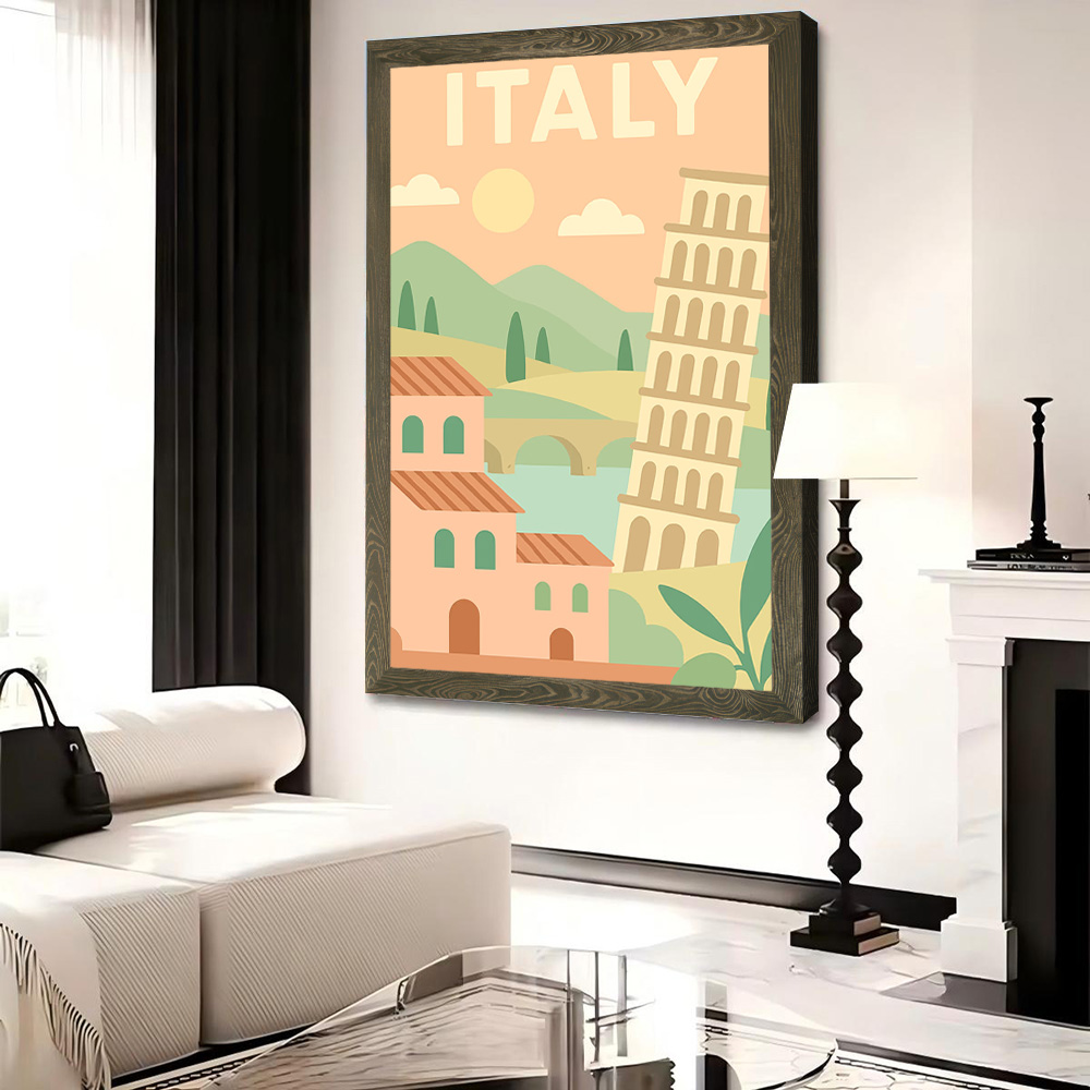 Постеры на холсте с видами Ита – обзор и цена Travel Accessories Italy