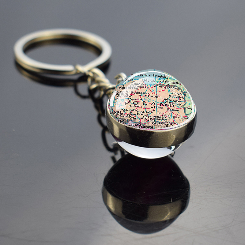 Брелок с картой европейских ст – обзор и цена Travel Accessories Italy