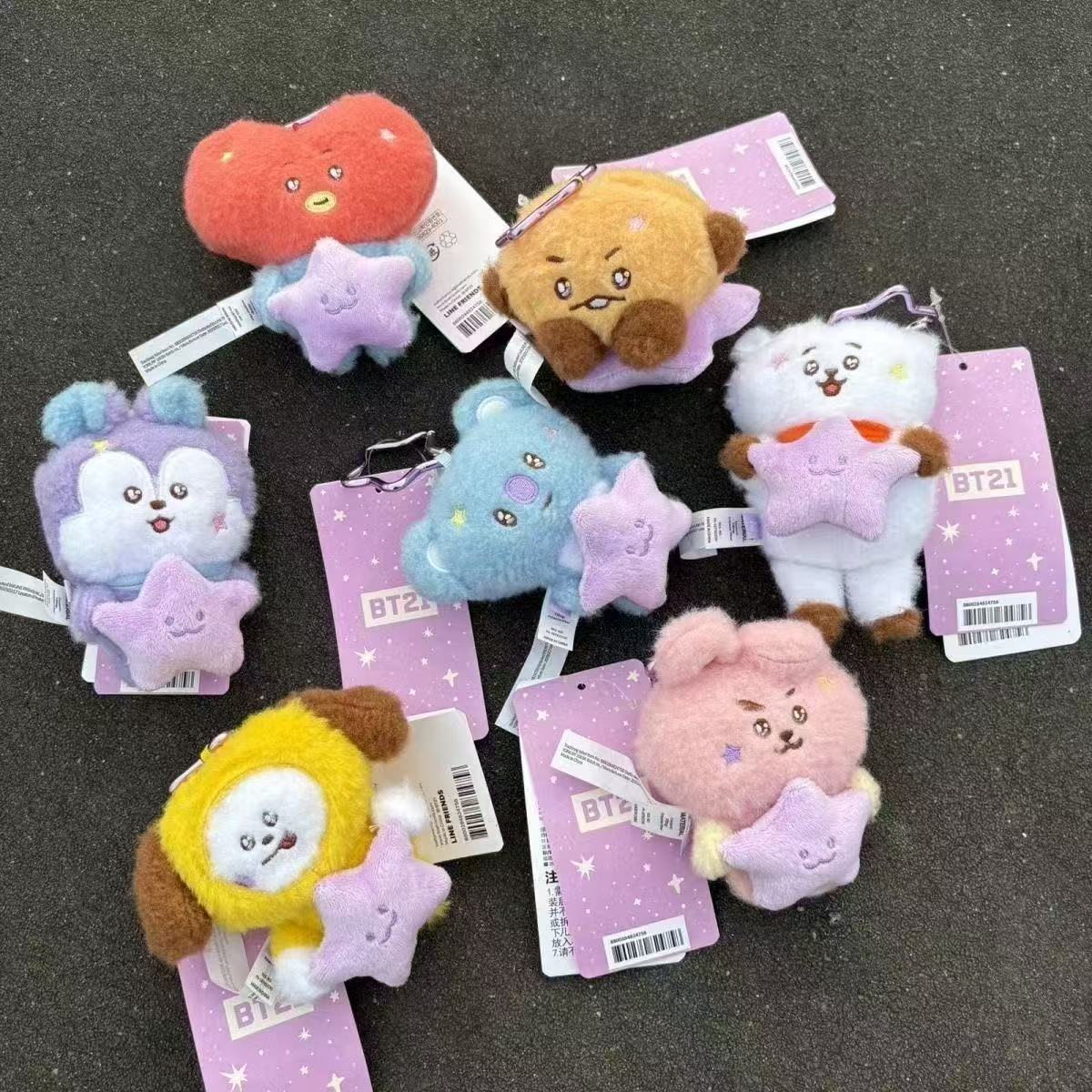Плюшевая кукла-брелок BT21 Tra – обзор и цена Travel Accessories Cute